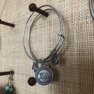 Kappa Delta Alex and Ani Charm Bracelet Silver